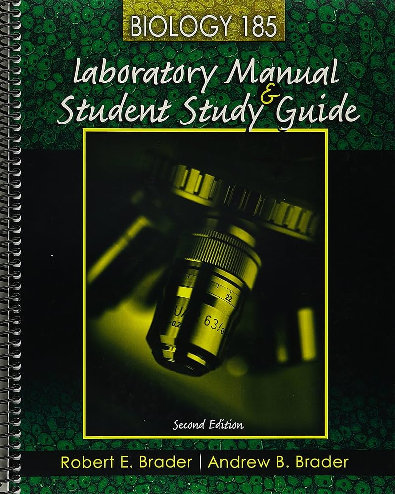 Amazon.com: Biology 185: Laboratory Manual and Student Study
